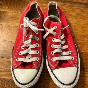 Red converse